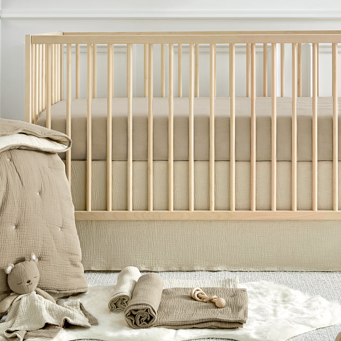 Levtex Home Cloud Muslin Fitted Sheet Set of 2 Crib Fitted Sheets