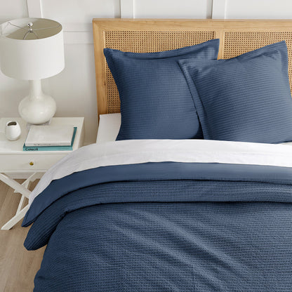 Levtex Home Cloud Waffle Euro Sham set of 2 Euro Shams