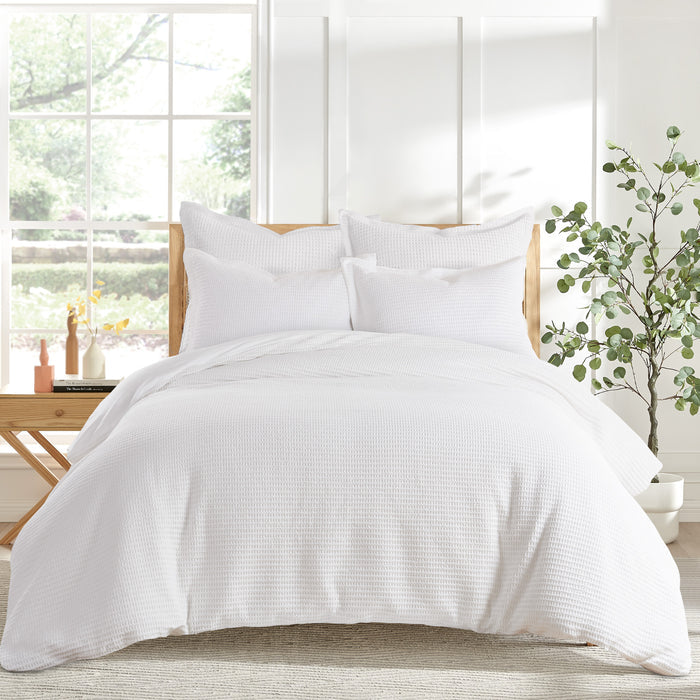Levtex Home Cloud Waffle Euro Sham set of 2 Euro Shams