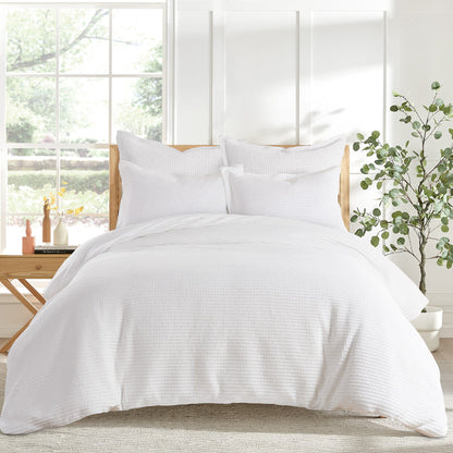 Levtex Home Cloud Waffle Euro Sham set of 2 Euro Shams