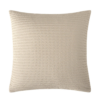 Cloud Waffle Square Pillow