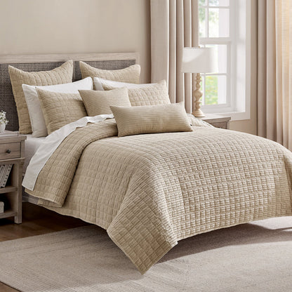 Cloud Waffle Square Pillow