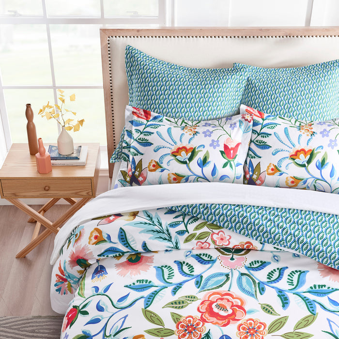 Danika Blue Comforter Set