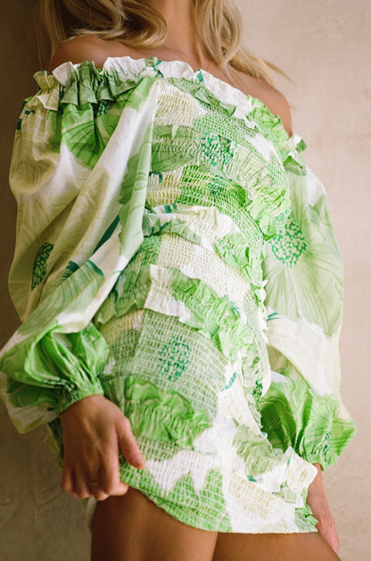 SAMPLE-Berlyn Shirred Dress