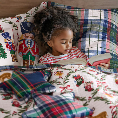 Levtex Home Festive Nutcrackers Quilt Set Quilts