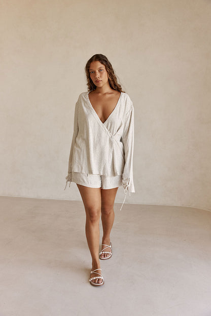 Lyla Wrap Top