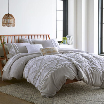 Levtex Home Harleson Chenille Duvet Cover Set Duvets