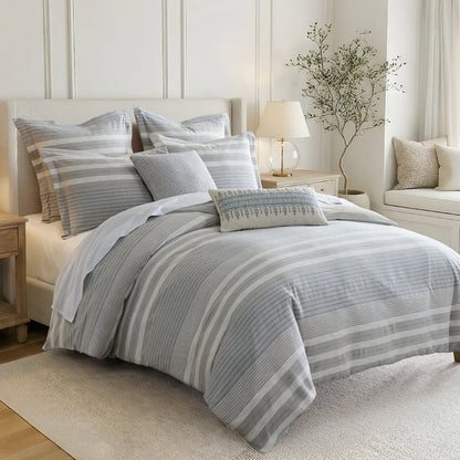 Hawthorne Stripe Comforter Set