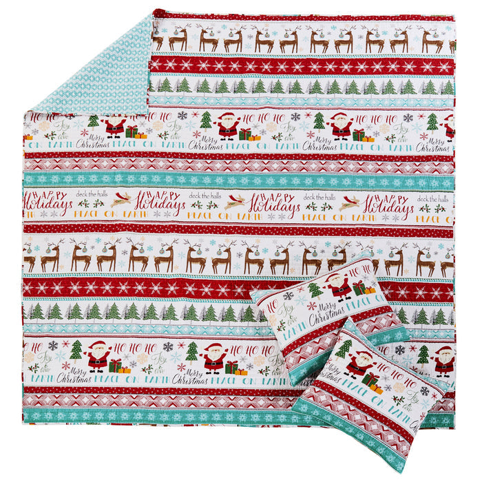 Levtex Home Ho Ho Holidays Quilt Set Quilts