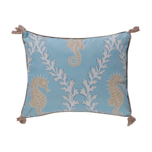 Levtex Home Kailua Quilted Tassel Pillow Decorative Pillows