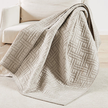 Levtex Home Melange Stitch Quilted Throw Throws