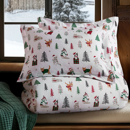 Levtex Home Meowy Christmas Comforter Set Comforters