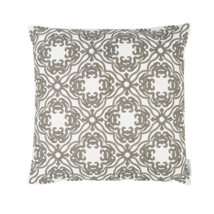 Levtex Home Mockingbird Grey Towel Stitch Decorative Pillows