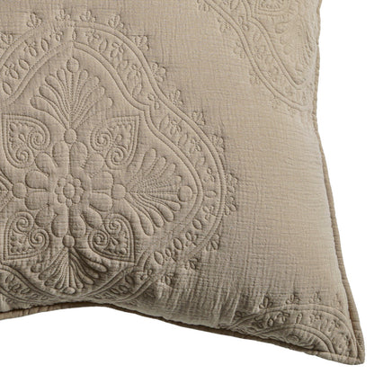 Levtex Home Muslin Stitch Euro Sham Set of 2 Euro Shams