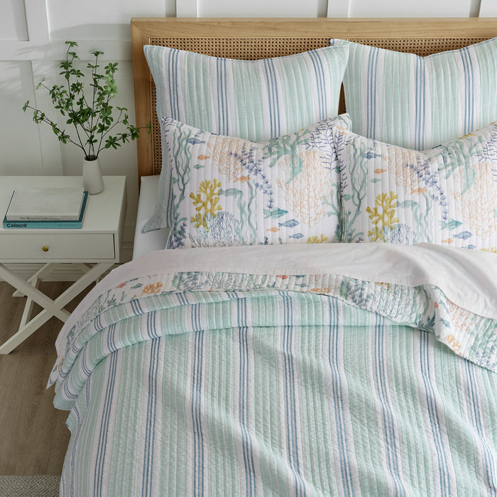Levtex Home Ocean Meadow Quilt Set Quilts