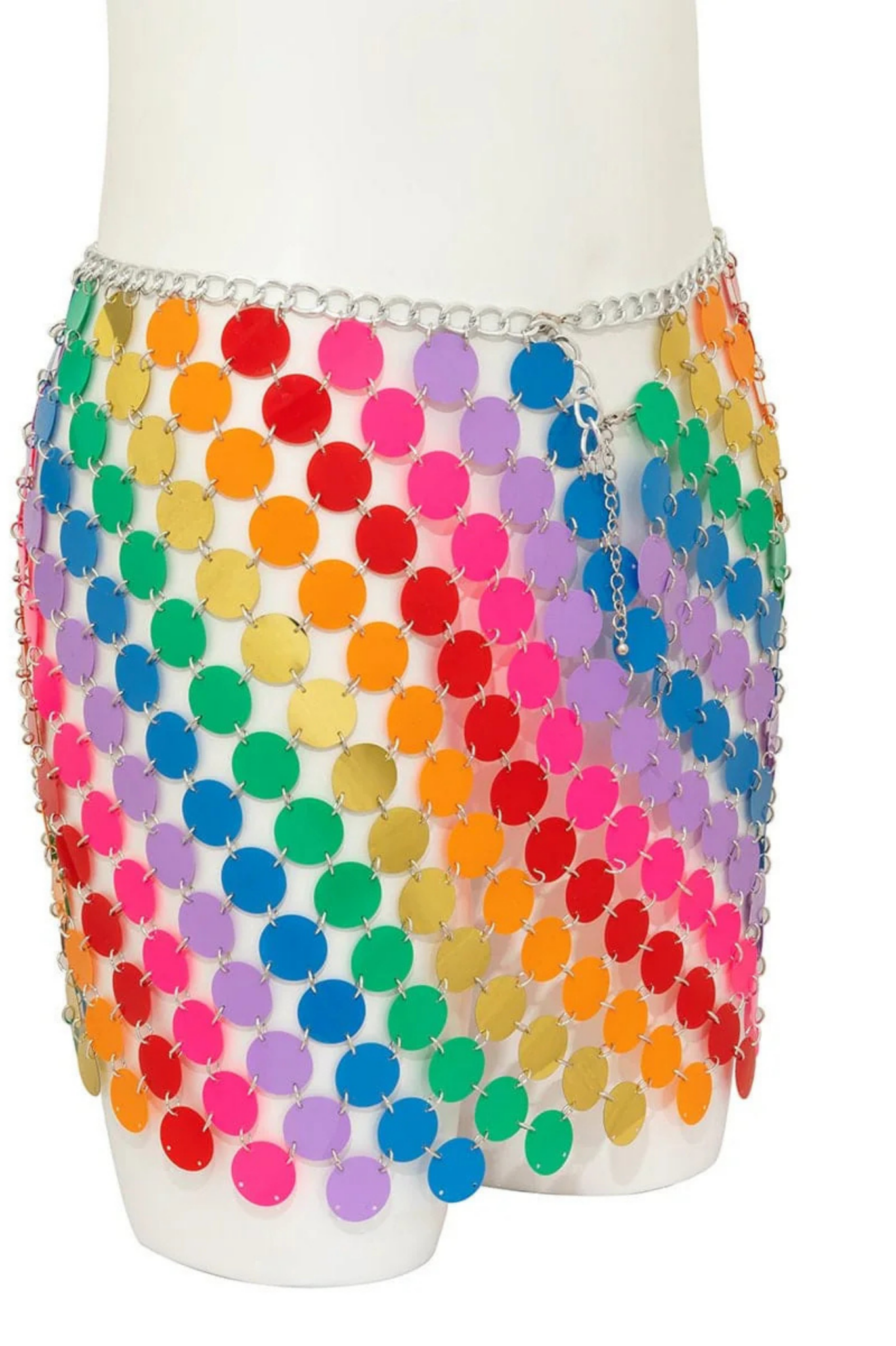 Rainbow Disco Skirt