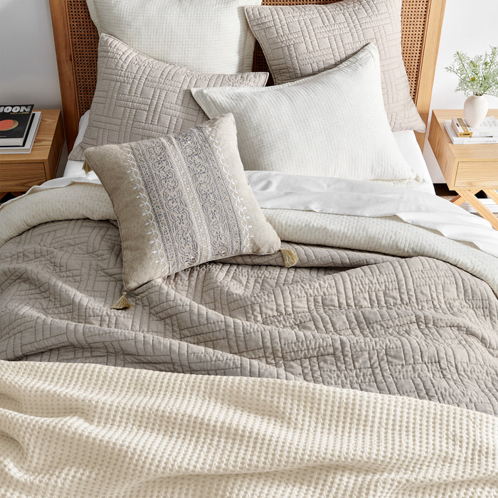 Levtex Home Reede Muslin Duvet Cover Set Duvets