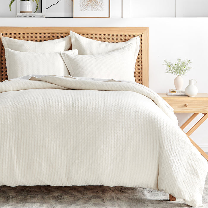 Levtex Home Reede Muslin Duvet Cover Set Duvets
