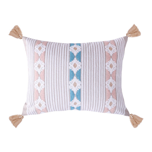 Levtex Home Ronda Grey Stripe Pillow Decorative Pillows