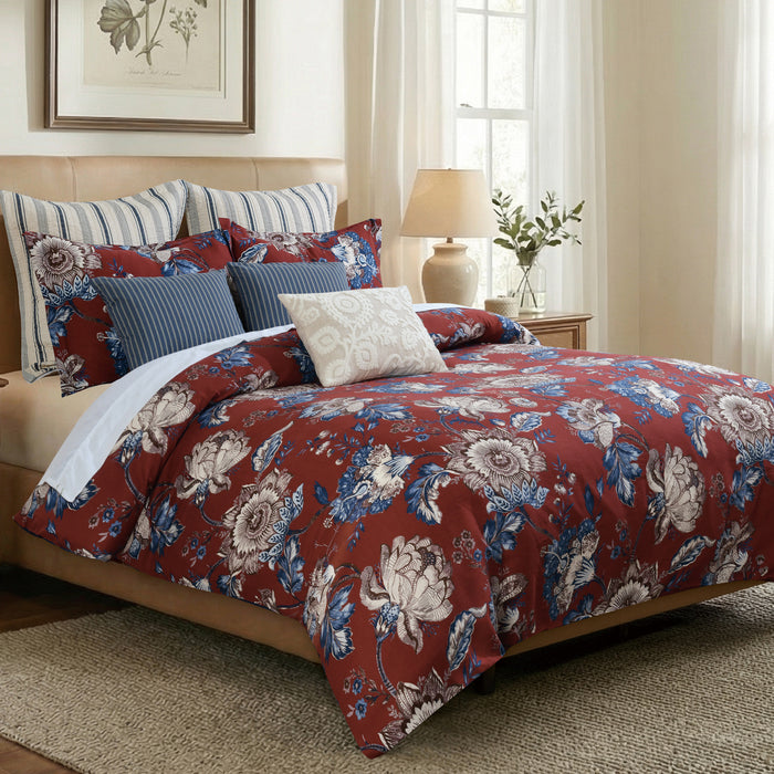 Royce Red Comforter Set