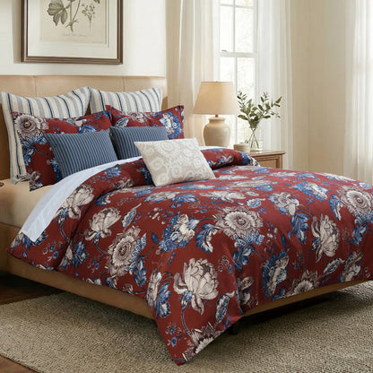 Royce Red Comforter Set