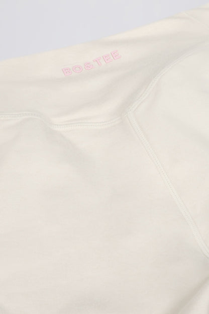 Ruched Mini Shorts in Vanilla