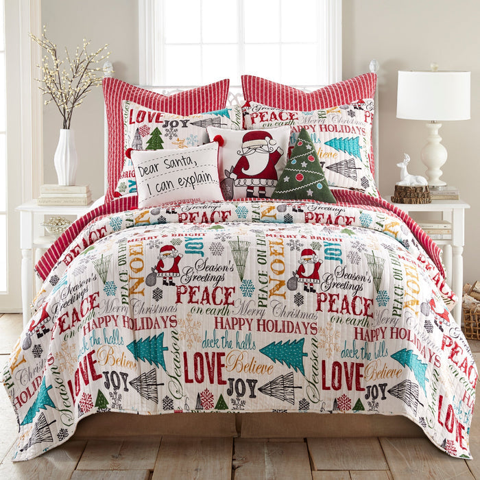 Levtex Home Santa Claus Lane Quilt Set Quilts