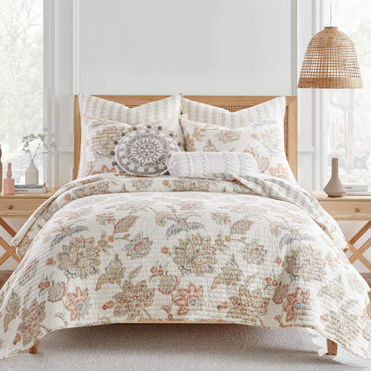 Levtex Home Selesta Neck Roll Pillow Decorative Pillows