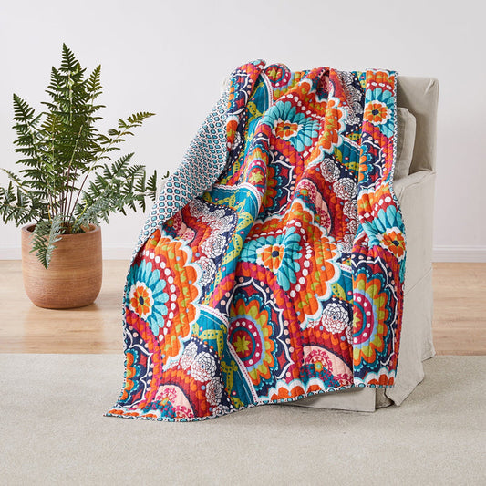 Levtex Home Serendipity Quilted Throw Throws