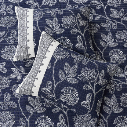 Sonoire Navy Quilt Set