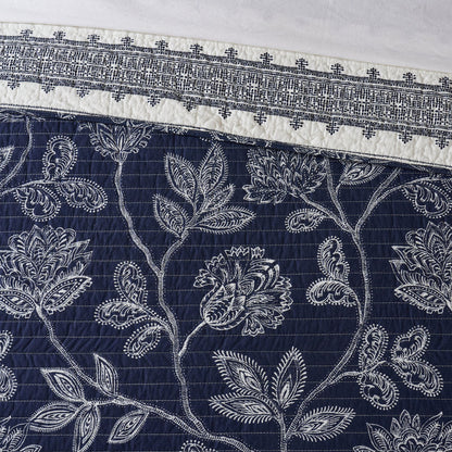 Sonoire Navy Quilt Set