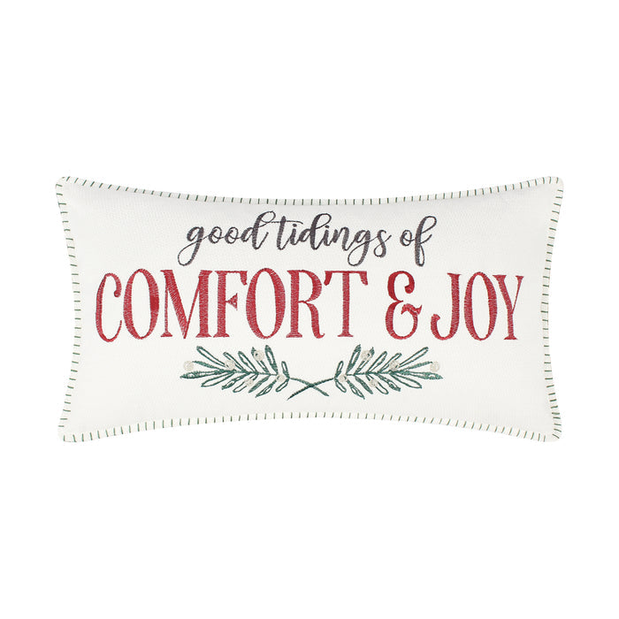 Levtex Home Spencer Plaid Comfort & Joy Pillow Decorative Pillows