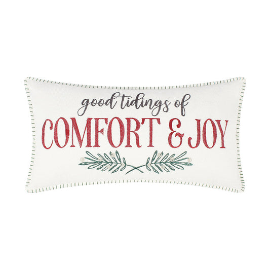 Levtex Home Spencer Plaid Comfort & Joy Pillow Decorative Pillows
