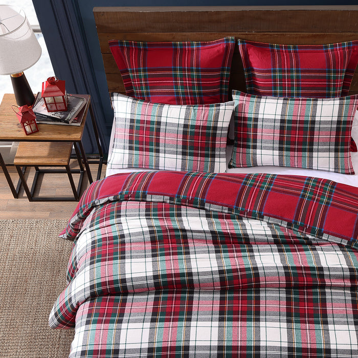 Levtex Home Spencer Plaid Euro Sham Set of 2 Euro Shams