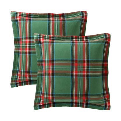 Levtex Home Spencer Plaid Euro Sham Set of 2 Euro Shams