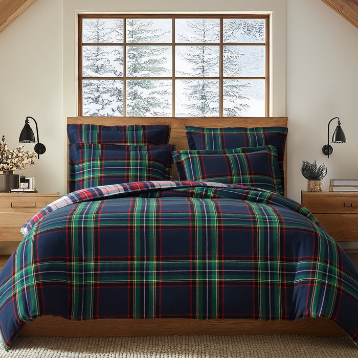 Levtex Home Spencer Plaid Euro Sham Set of 2 Euro Shams