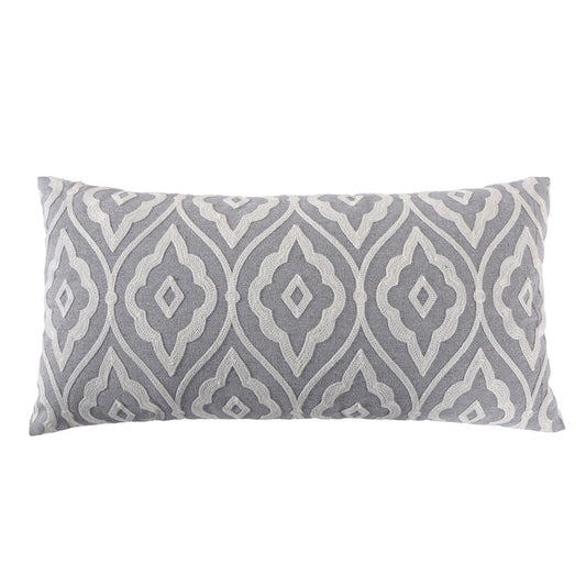 Levtex Home Tamsin Grey Geometric Pillow Decorative Pillows