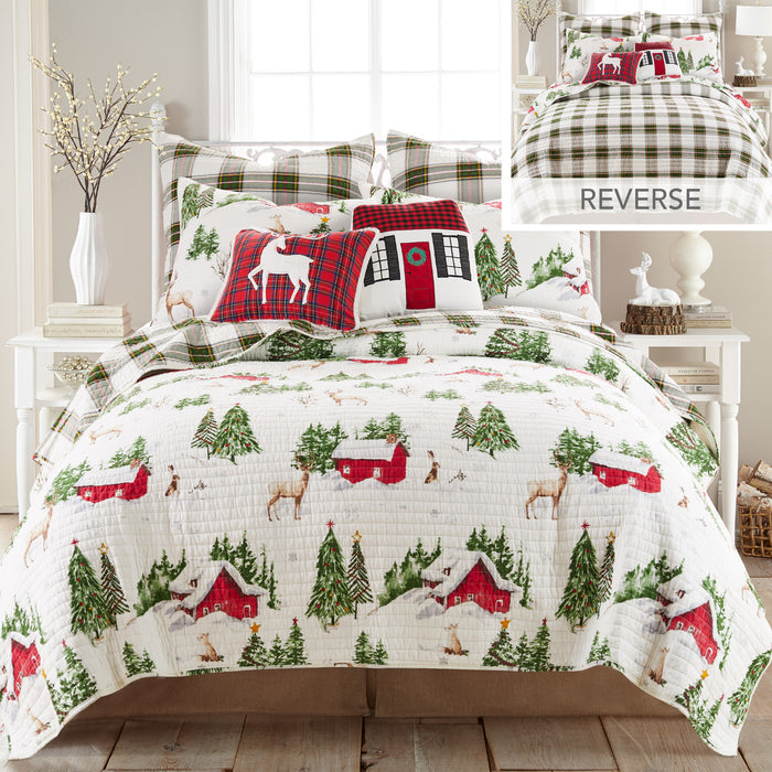 Levtex Home Tatum Pines Holiday Home Pillow Decorative Pillows