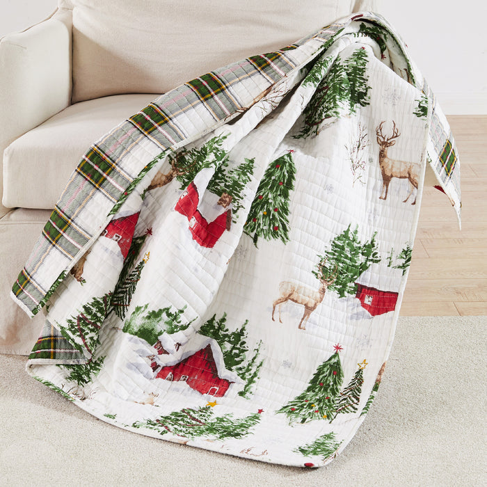 Levtex Home Tatum Pines Quilted Throw Throws
