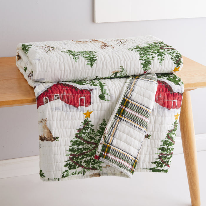 Levtex Home Tatum Pines Quilted Throw Throws