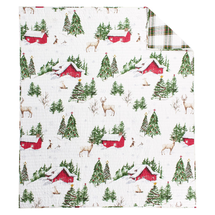Levtex Home Tatum Pines Quilted Throw Throws