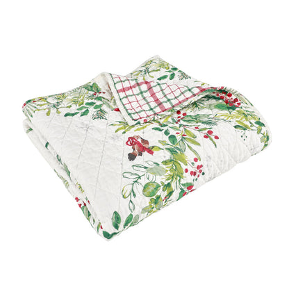 Levtex Home Tinsel Tidings Quilted Throw Throws