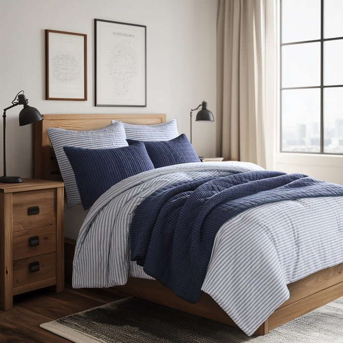 Levtex Home Tobago Stripe Dorm Comforter Set Comforters
