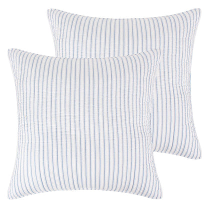 Levtex Home Tobago Stripe Euro Sham Set of 2 Euro Shams