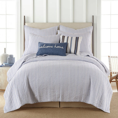 Levtex Home Tobago Stripe Euro Sham Set of 2 Euro Shams