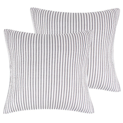 Levtex Home Tobago Stripe Euro Sham Set of 2 Euro Shams