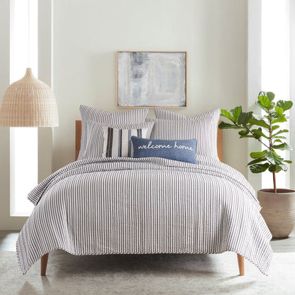 Levtex Home Tobago Stripe Euro Sham Set of 2 Euro Shams
