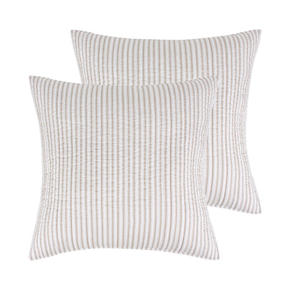 Tobago Stripe Euro Sham Set of 2