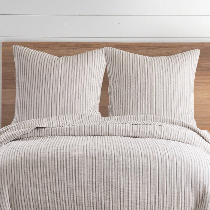 Levtex Home Tobago Stripe Euro Sham Set of 2 Euro Shams