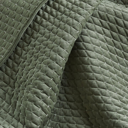 Levtex Home Velvet Stitch Quilted Throw Throws